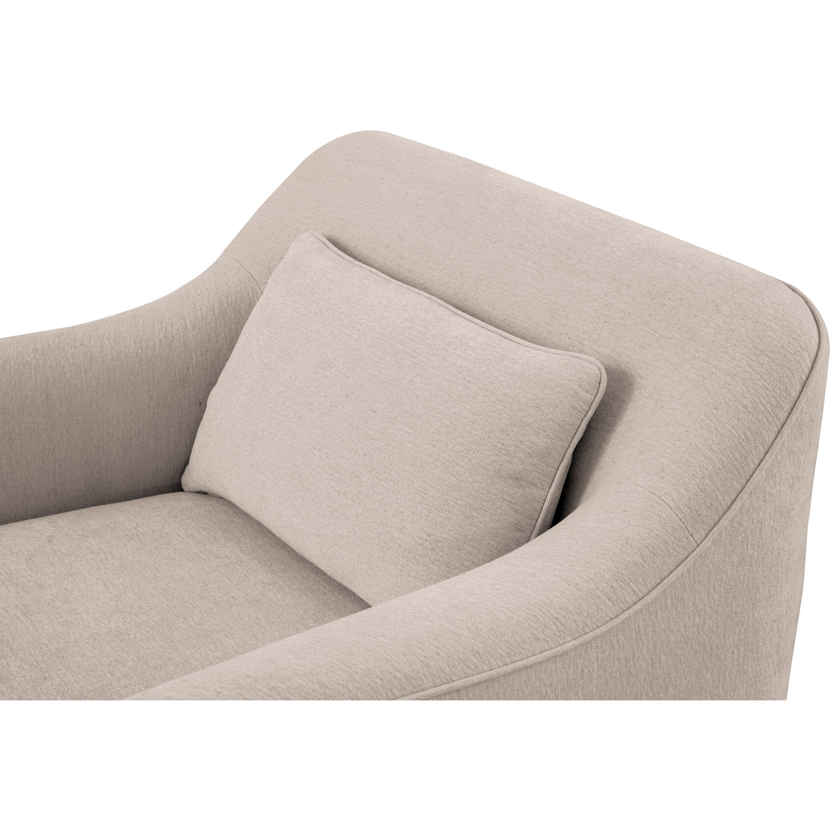 Amira Beige Accent Chair